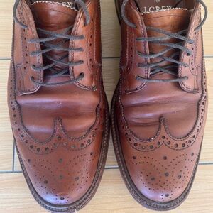 Alden x Jcrew Longwing Blutchers